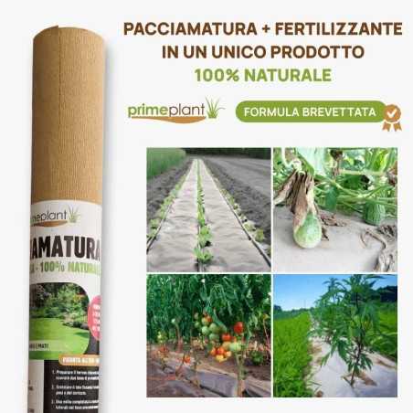 Biologisch abbaubare Mulchfolie aus Papier, angereichert mit Dünger für den ökologischen Landbau